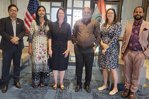 Meeting with the U.S. Consulate General, Hyderabad