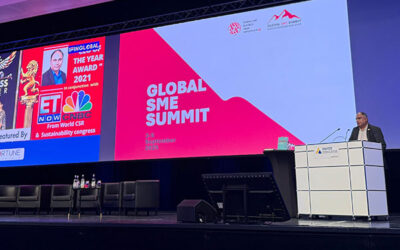 An Exhilarating Experience at  Davos | Global SME Summit 2025 as a Keynote Speaker